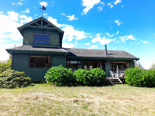 Preciosa Casa Estilo Sureño En Parcela En Chacao, Chiloe