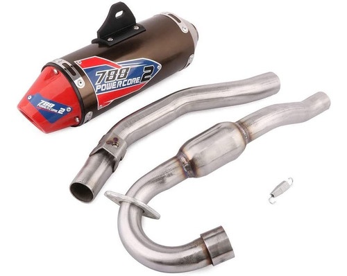 Full Slip On Exhaust Muffle    Omplete Exhaust System F...