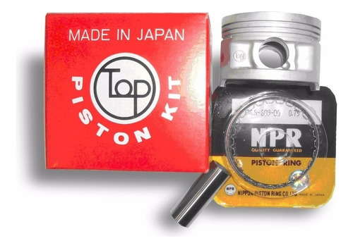 Kit Piston Top Japon 0.50 Honda Cg 125 T2000 57mm Per 15 Fas