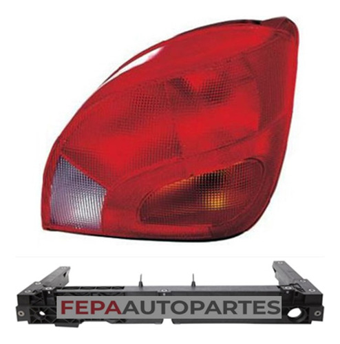 Mica Faro Giro Trasero Ford Fiesta 96 / 99 Ghia