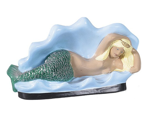 Figura Imagen Sirena En La Ostra 20cm