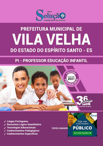 Apostila Vila Velha Es - Pi - Professor Educação Infantil