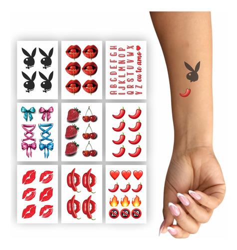 77 Tatuagens Temporárias | Depilação Picante