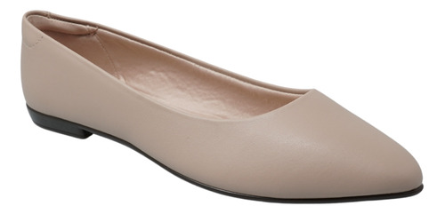 Flats Casuales Beige Zapatos Mujer Beira Rio 4136395