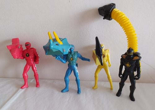 Lote  4  Power Rangers  Mcdonald's 