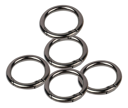 5 Peças Bobinas De Mola Redondas Cinza Escuro 25mm