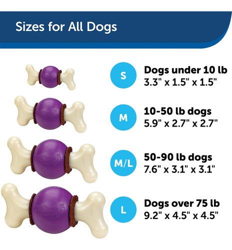 Petsafe Busy Buddy Bouncy Bone - Juguetes Para Perros Para S