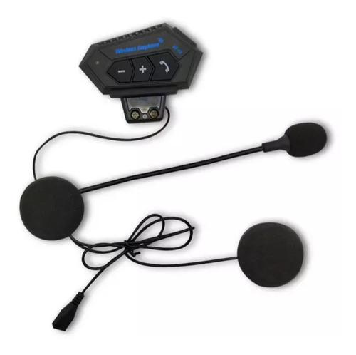Imagen 2 de 10 de Audífonos Inalámbricos Bluetooth Para Casco De Motos