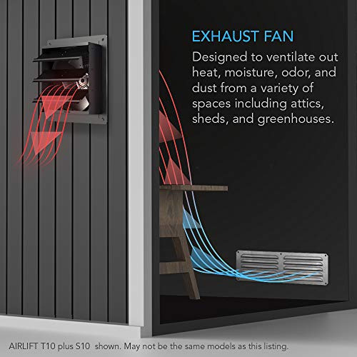 Ventilador De Escape Ac Infinity Airlift S12, 12puLG Con