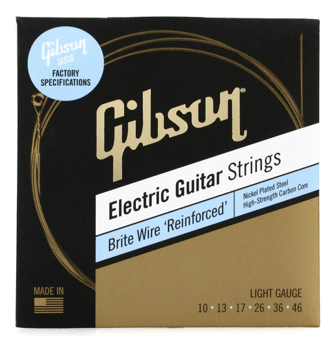 Encordado Guitarra Eléctrica Gibson Bwr10 010-046 - Oddity