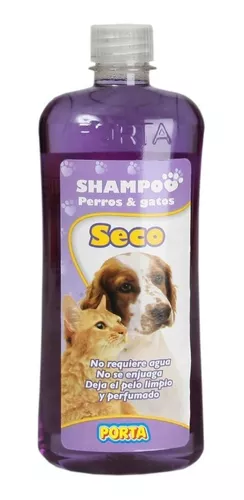 Shampoo Seco Porta Lavado Agua Para Perro Gato 500ml