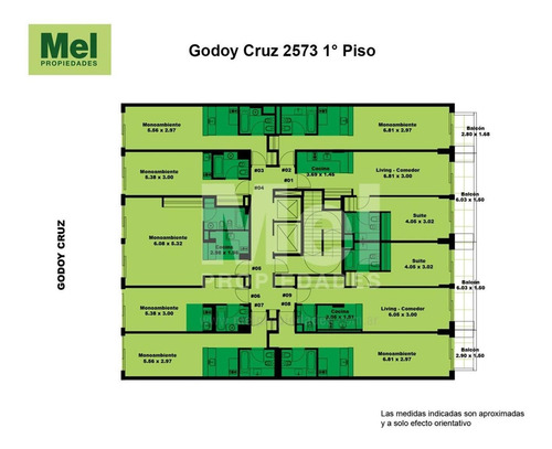 Imagen 8 de 12 de Unidades De 1, 2, 3 Y 4 Ambientes Con Amenities