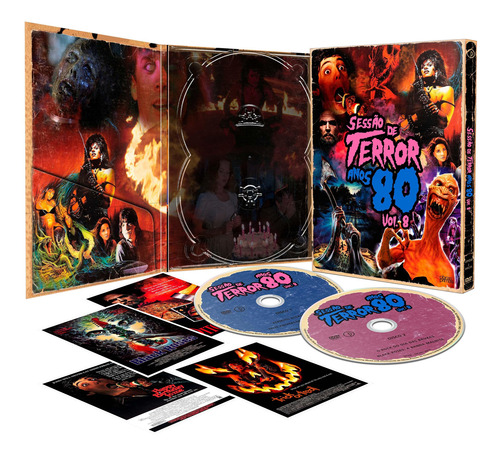 Sessão De Terror Anos 80 Vol.8 - Box Com 2 Dvds - Todd Allen