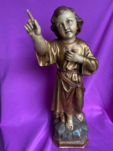 Niño Dios Pasta Italiana Arte Sacro Religioso 2 Escultura