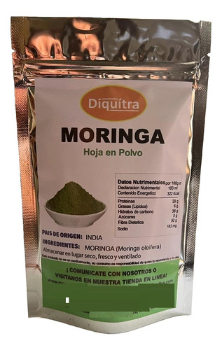 Moringa En Polvo Pura 100 Gramos