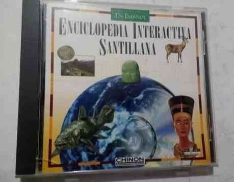 Enciclopedia Interactiva Santillana 1995 Pc Cd-rom