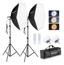 Comprar Kit De Iluminación Continua Softbox Para Fotografía 30 X 30