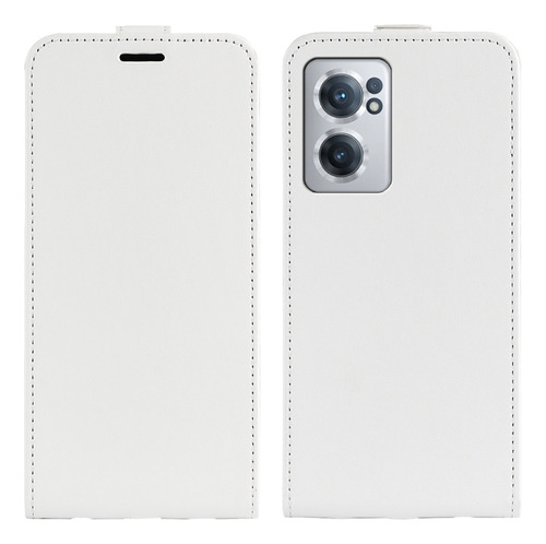 Funda De Piel Con Tapa Vertical R64 Para Oneplus Nord Ce 2 5