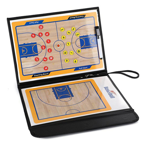 Tablero Táctico Plegable De Baloncesto Con Marcadores