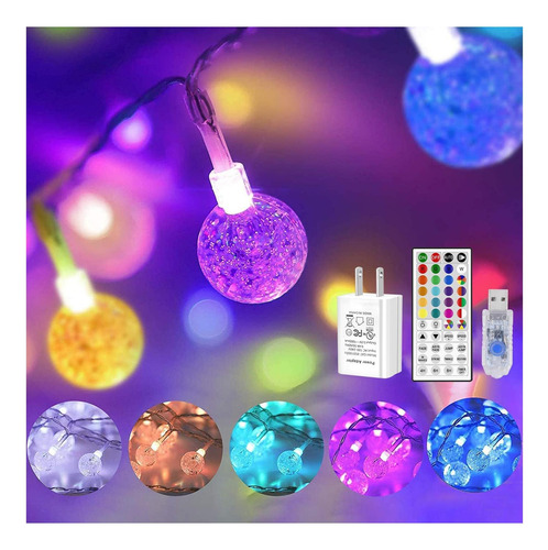 Enchufe Usb De La Cuerda De Globo Que Cambia El Color De 50
