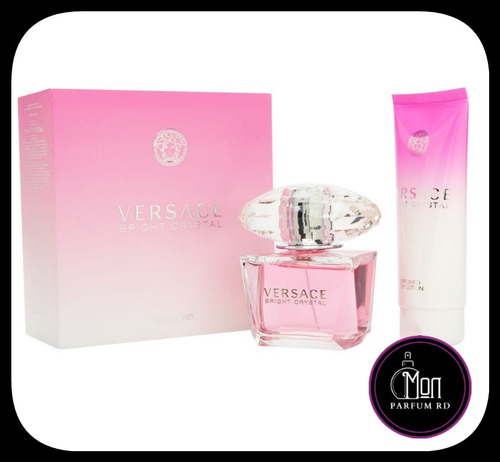 Perfume Bright Crystal By Versace. Estuche 2 Piezas