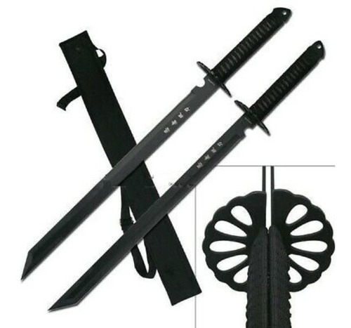Espadas 67cm. Filo Simple Una Pieza Katana Samurai 2x