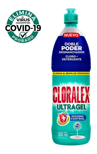 Blanqueador En Gel Cloralex Ultragel 950ml