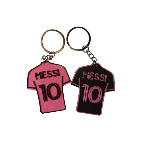 Llavero Camiseta Inter Miami Messi Souvenir Cumple X10