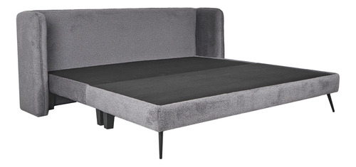 Recamara King Size Moderna Completa Juego Recamara Color Gris oscuro