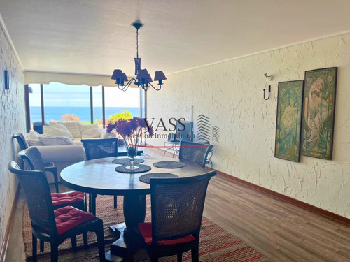 Vass Vende Depto 4d 3b En Primera Linea Av. Borgoño. Concón