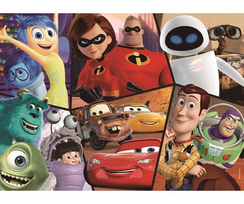 Puzzle 60 Peças Pixar - Grow