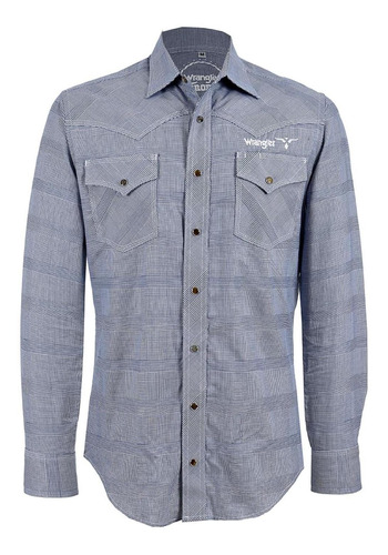 Camisa Vaquera Wrangler De Hombre Y10