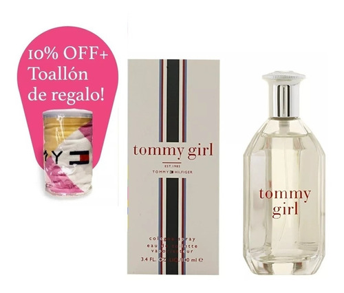 Perfume Tommy Girl 200ml Afip + Toallon De Regalo