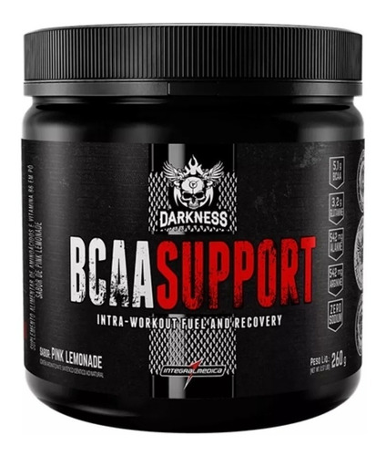 Bcaa Support 260g Darkness - Integral Médica - Original Nf