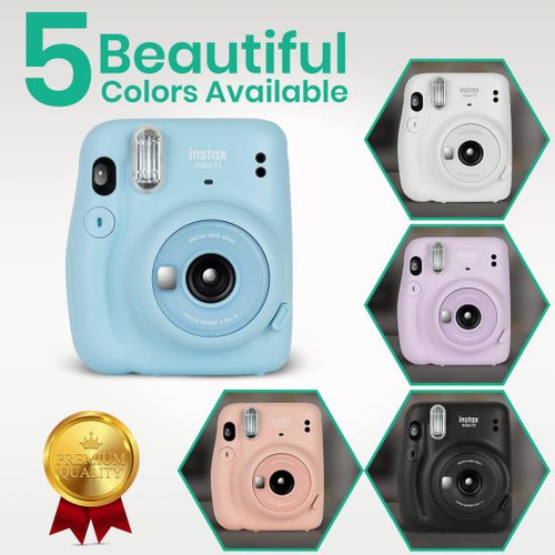 Cámara Fujifilm Instax Mini 11 Con Fujifilm Instant Mini Fil