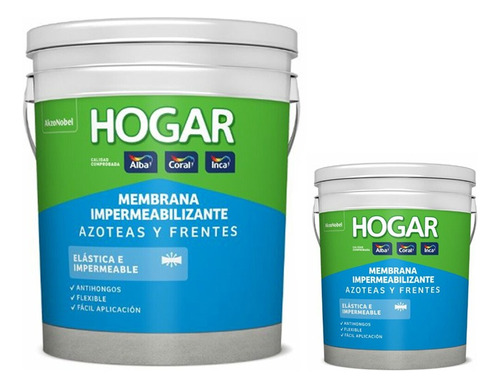 Membrana Liquida Inca Hogar Azoteas Y Frentes 20+4kg Ed