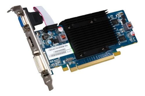 Imagen 1 de 4 de Tarjeta De Video Sapphire Radeon Hd4550 1g Pcie Hdmi Qhd Amd