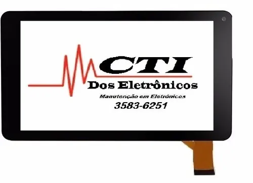 Tela Vidro Touch Tablet Dl Tp266bra Tp266 Dl X Pro Dual