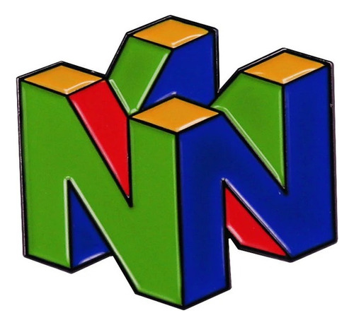 Pin Broche Logo Nintendo64 