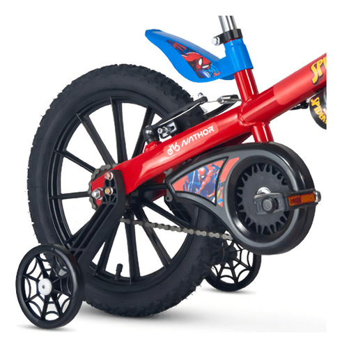 Bicicleta Do Homem Aranha Aro 16 Infantil Nathor