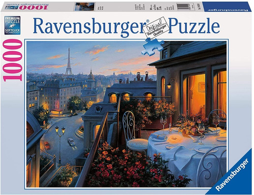 Puzzle 1000 Paris Balcony Ravensburger 194100