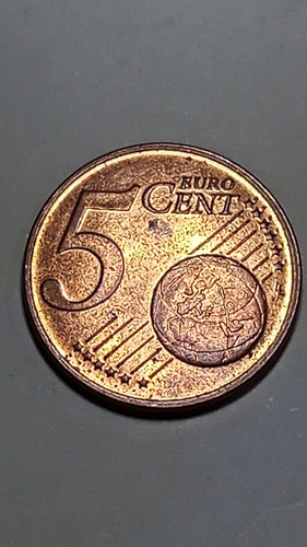 5 Cent Euro Luxemburgo 2002