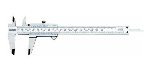 Imagen 1 de 6 de Calibre Asimeto 341-06-4 150mm Mecanico Lec.0.02mm O/chino