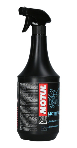 Imagen 2 de 4 de Motul E2 Limpiador Total Para Moto 1 L
