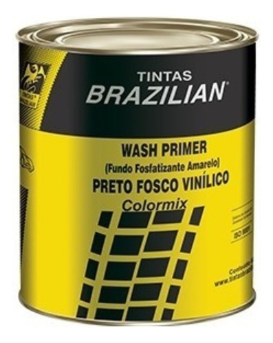 Wash Primer Adherente Pinturas Todo Tipo Metal 900ml W4