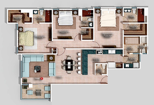 Apartamento En Venta En Naco Listo Para Entrega, 2 Habitaciones Us$350,000