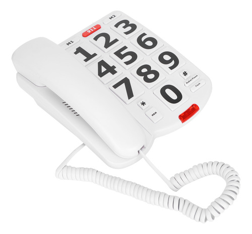 Teléfono Fijo Para Personas Mayores Con Teléfono Con Cable D