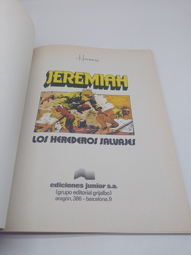 Los Herederos Salvajes Jeremiah (Usado)