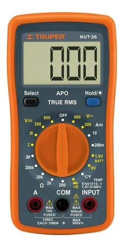 Multímetro Digital Profesional Truper, 100360