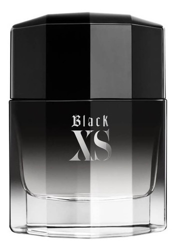 Perfume Importado Hombre Paco Rabanne Black Xs - 100ml Transparente